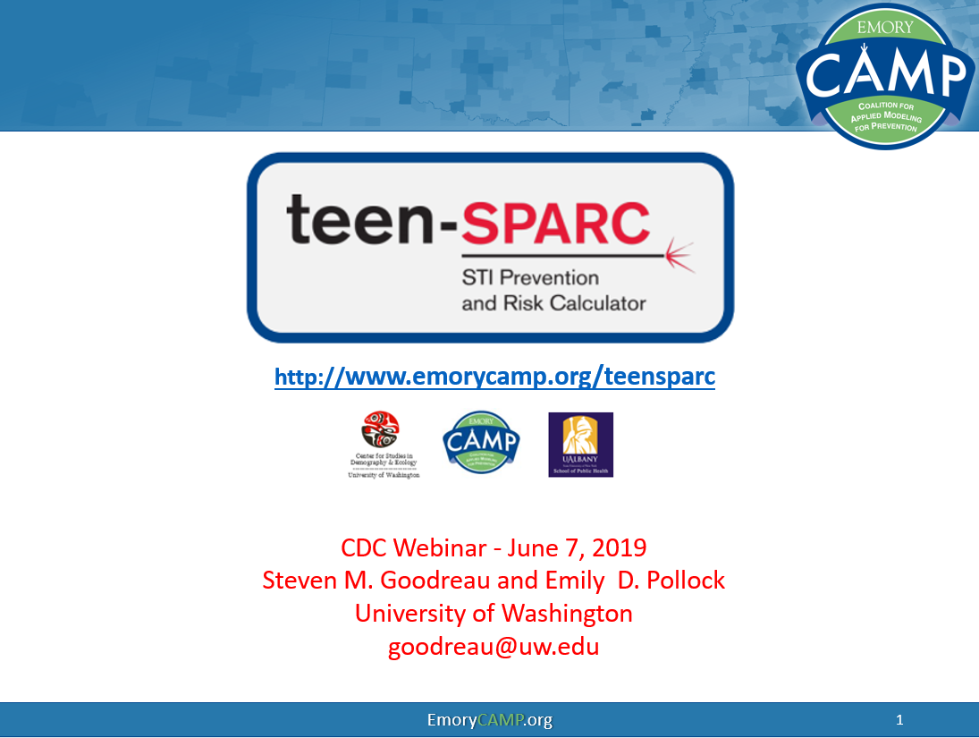 teen-SPARC Webinar Slides and Poster 